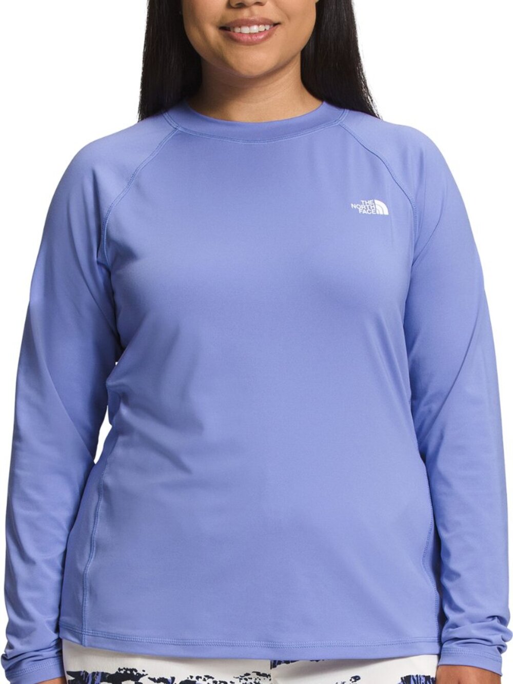 The North Face Women's Plus Size Periwinkle Long Sleeve Class V Top Size 3X NWT